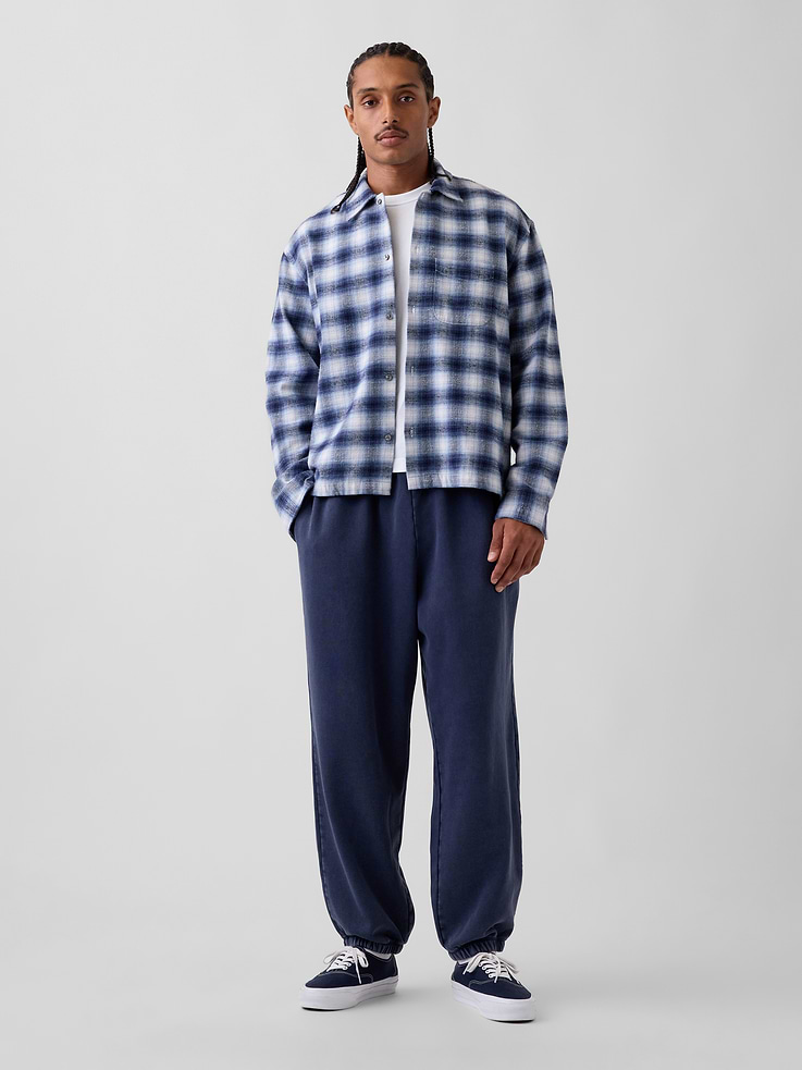 Image 6 de 7, Pantalon de jogging décontracté VintageDoux pour Adulte