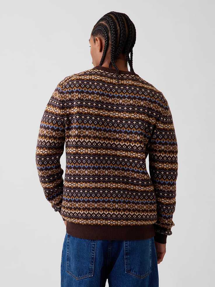 Image 3 of 5, CashSoft Crew Sweater