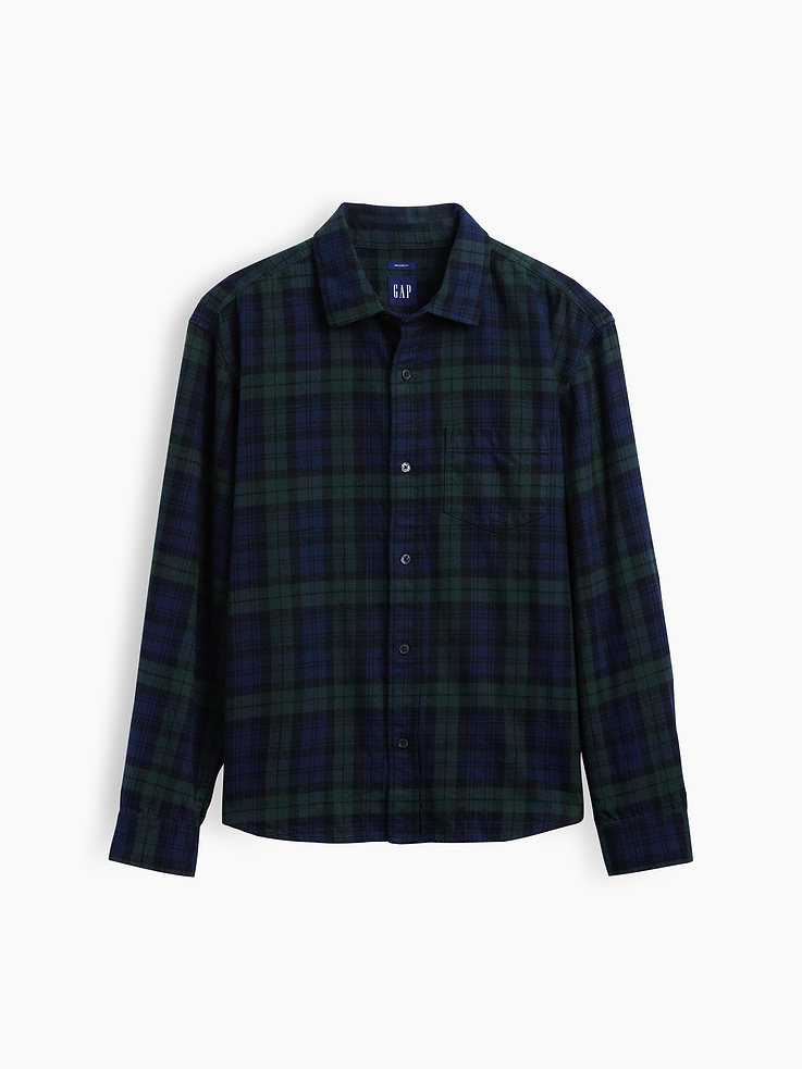 Image 5 de 5, Chemise décontractée en flanelle