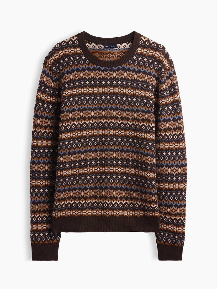 Image 5 of 5, CashSoft Crew Sweater