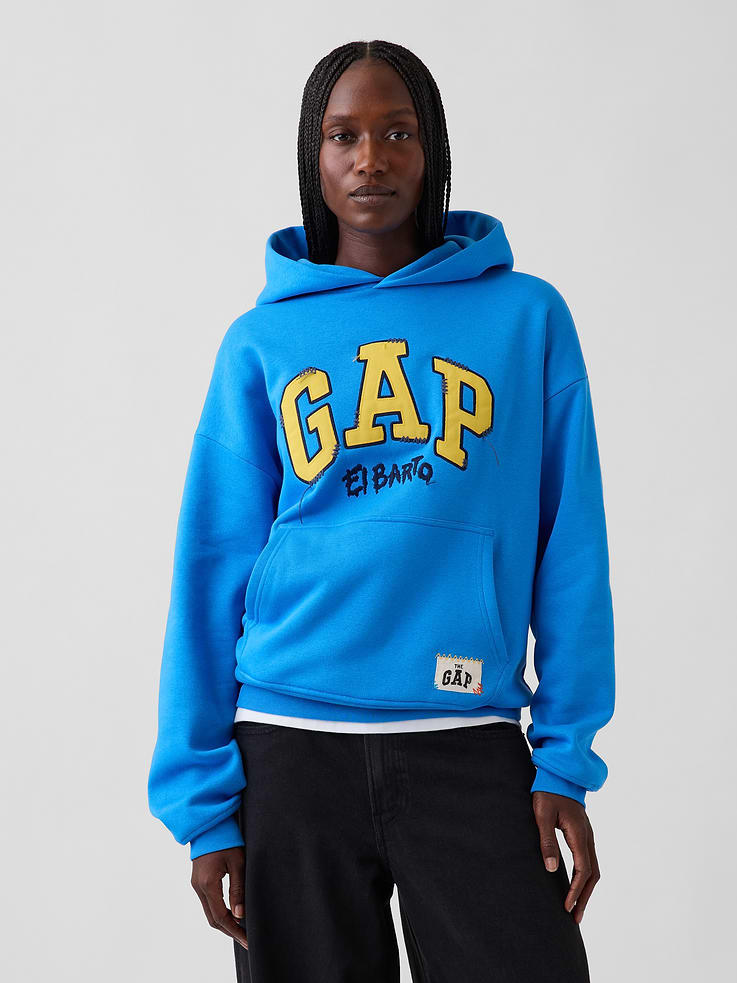 Image 5 of 10, Adult The Simpsons VintageSoft Hoodie