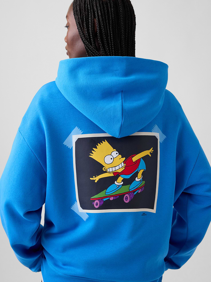 Image 6 of 10, Adult The Simpsons VintageSoft Hoodie