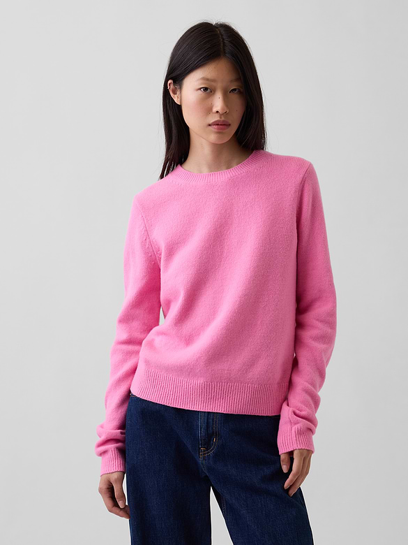 CashSoft Crew Sweater