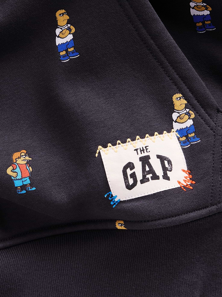 Image 6 of 8, Adult The Simpsons VintageSoft Hoodie