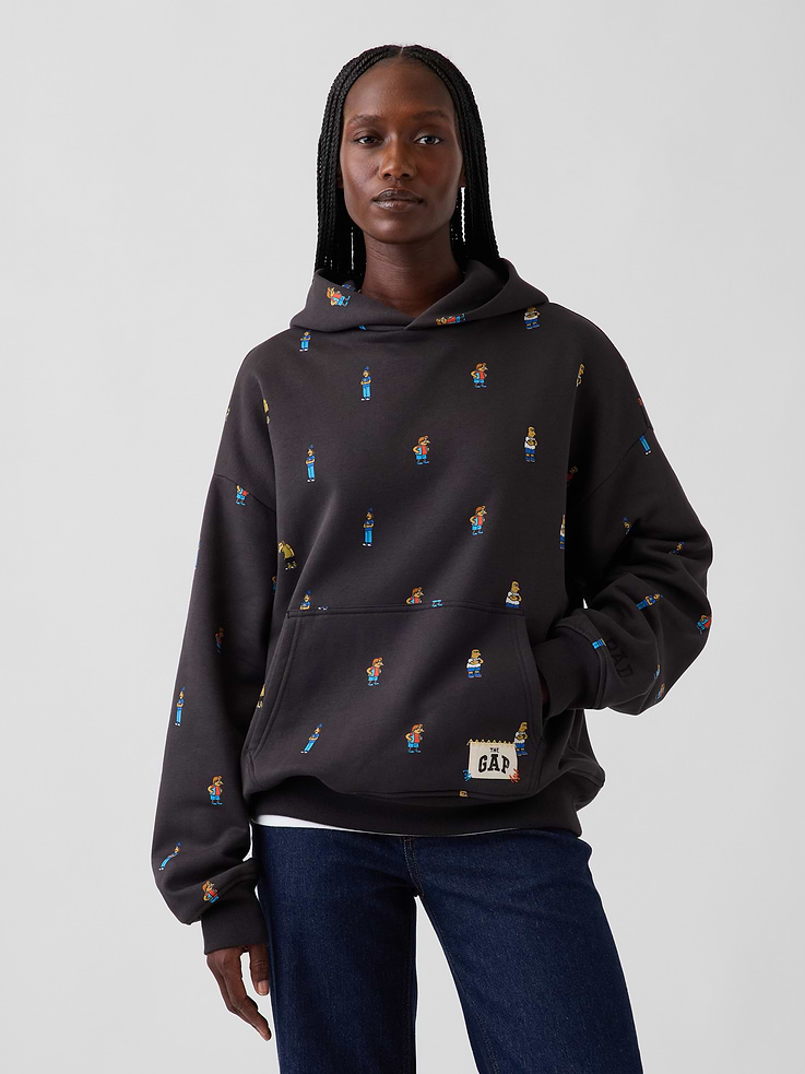 Image 5 of 8, Adult The Simpsons VintageSoft Hoodie