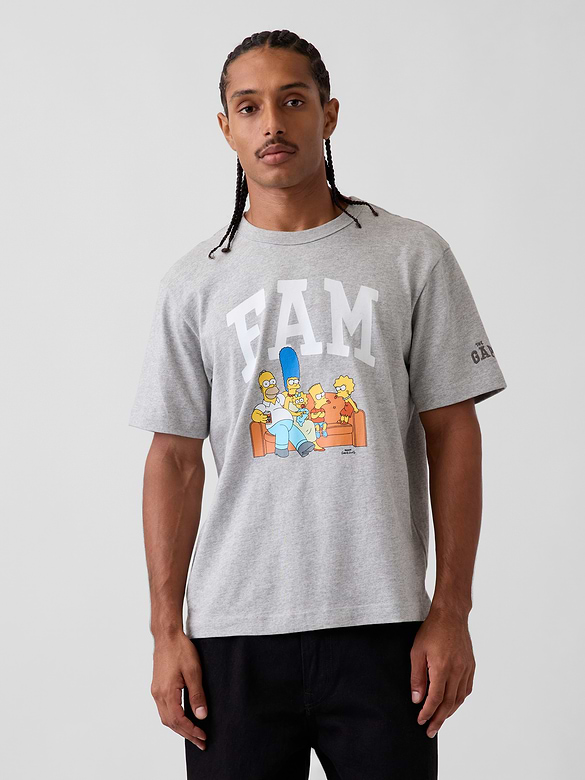 Adult The Simpsons Graphic T-Shirt