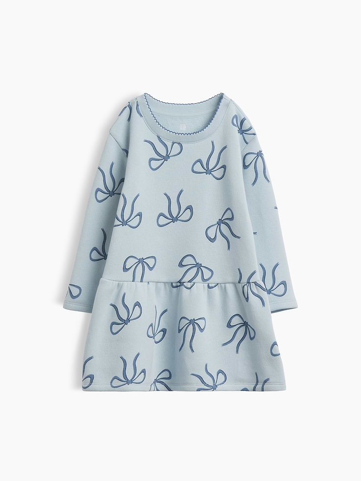 Image 2 of 3, Baby & Toddler Sweatshirt Dress