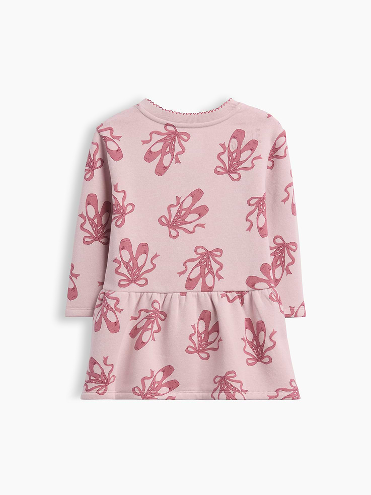 Image 3 of 3, Baby & Toddler Sweatshirt Dress