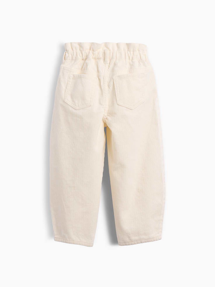 Image 3 of 3, Baby & Toddler Corduroy Eyelet-Hem Horseshoe Pants