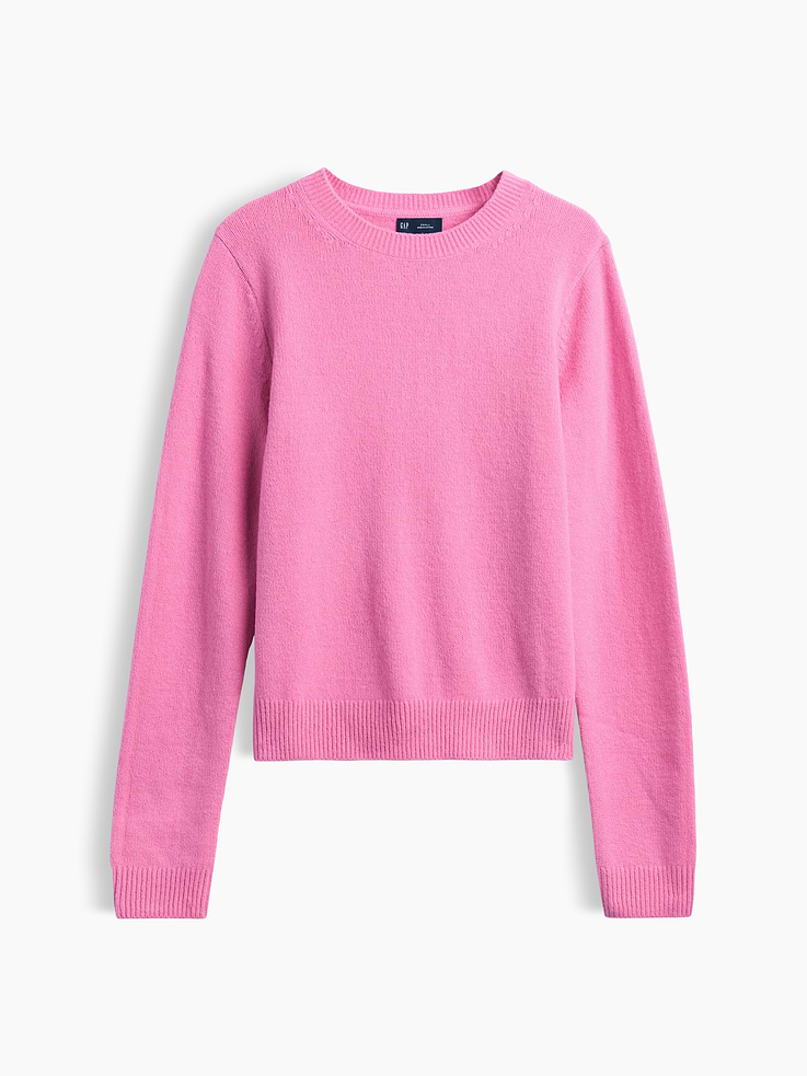 Image 5 of 5, CashSoft Crew Sweater