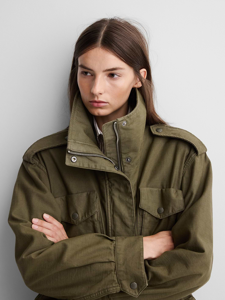 Image 2 of 7, Gap × A.P.C. Oversized Utility Jacket, Cardmember Early Access