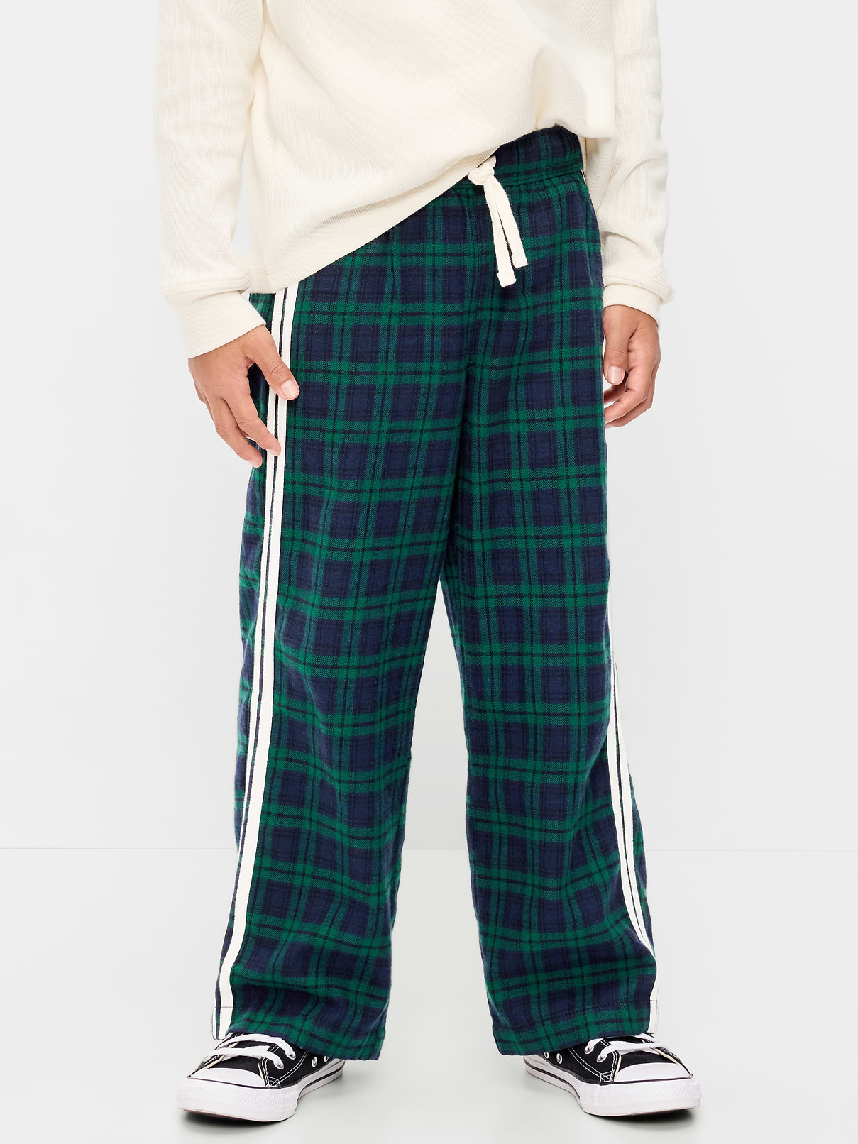 Image 1 of 5, elasticized waistband, functional drawstring, diagonal on-seam pockets, patch pocket at back, Product #1183767