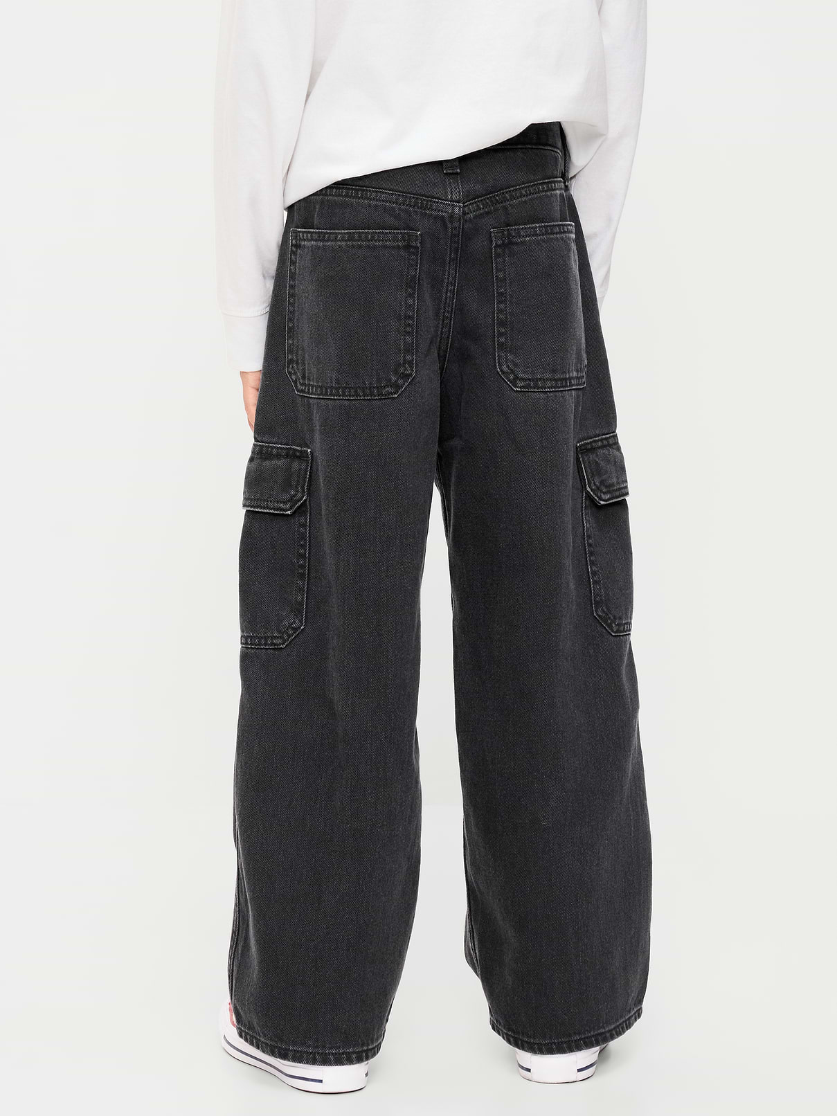 Image 2 of 4, Super Baggy Cargo Jeans for Boys
