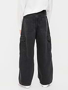 Image 2 of 4, Super Baggy Cargo Jeans for Boys