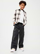 Image 3 of 4, Super Baggy Cargo Jeans for Boys