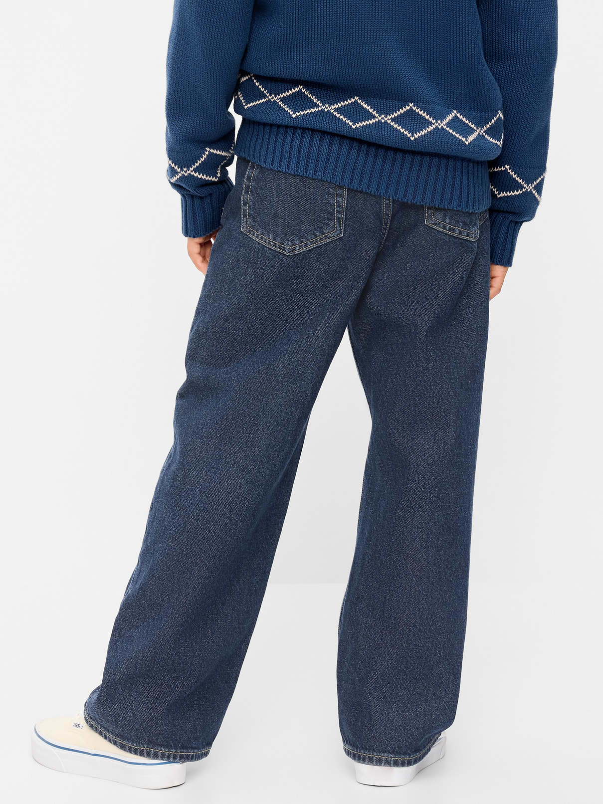 Image 2 of 5, Baggy Non-Stretch Jeans for Boys