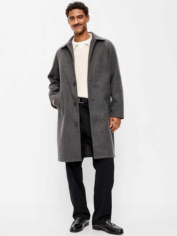 Relaxed Long Topcoat