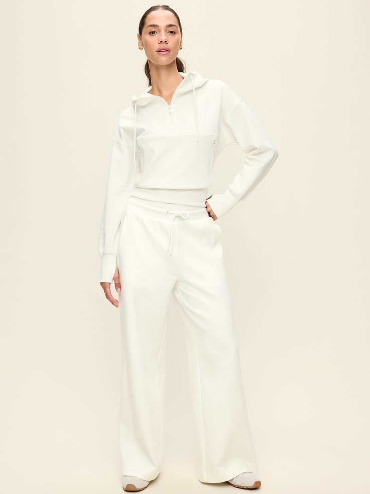 Image 2 of 8, Extra High-Waisted Dynamic Fleece Wide-Leg Sweatpants