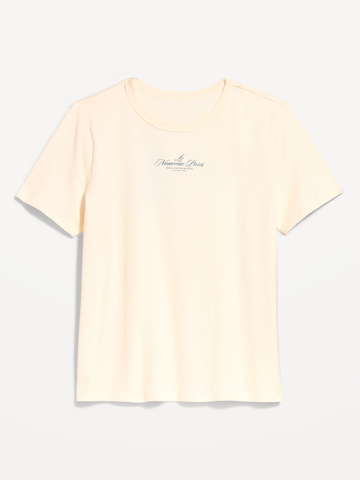 Image 1 of 1, Our EveryWear T-shirts are super-soft, with a comfortable, relaxed fit. Wear 'em with everything., rib-knit crew neck, short sleeves, Product #908511