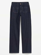 Image 2 of 3, Curvy Extra High-Waisted Wide-Leg Jeans