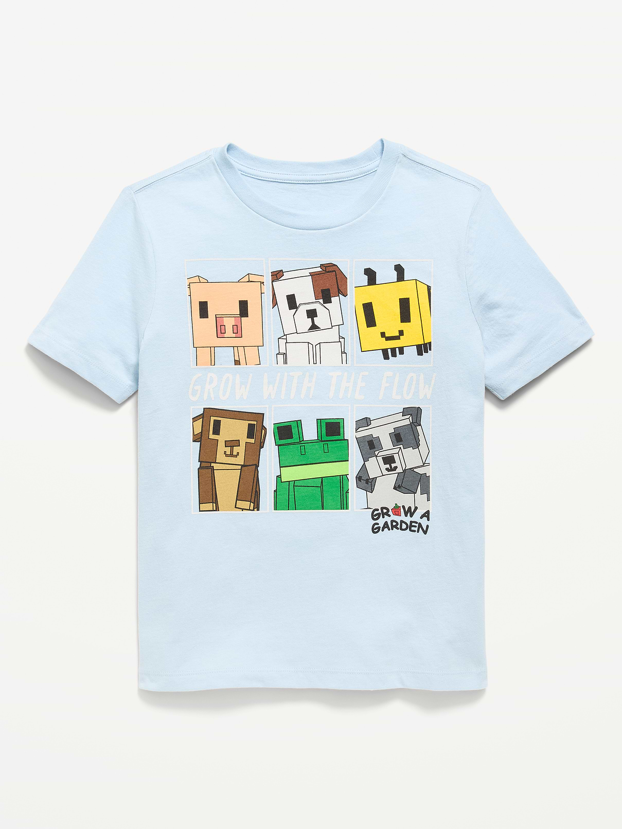 Image 1 of 1, crew neck, short sleeves, licensed graphic, ©2026 Roblox Corporation., Product #1192905