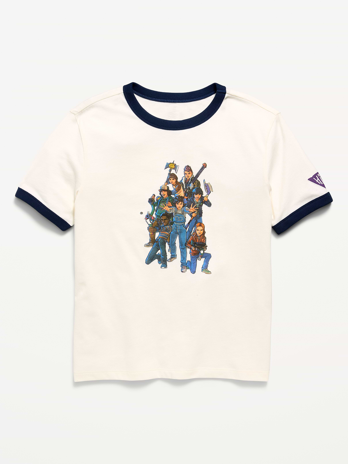 Image 2 of 4, Old Navy x Netflix Stranger Things: Tales From '85 Ringer T-Shirt for Boys