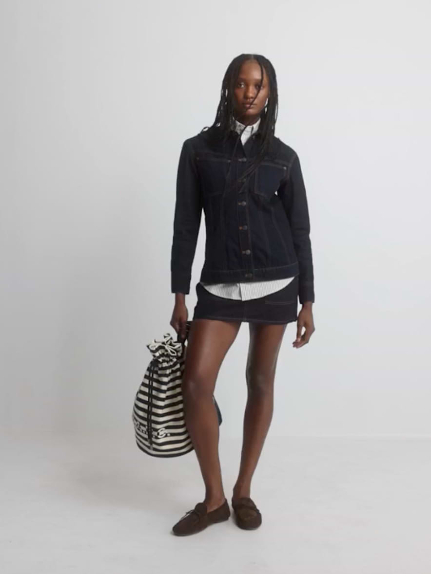 Gap × A.P.C. Structured Denim Jacket | Gap