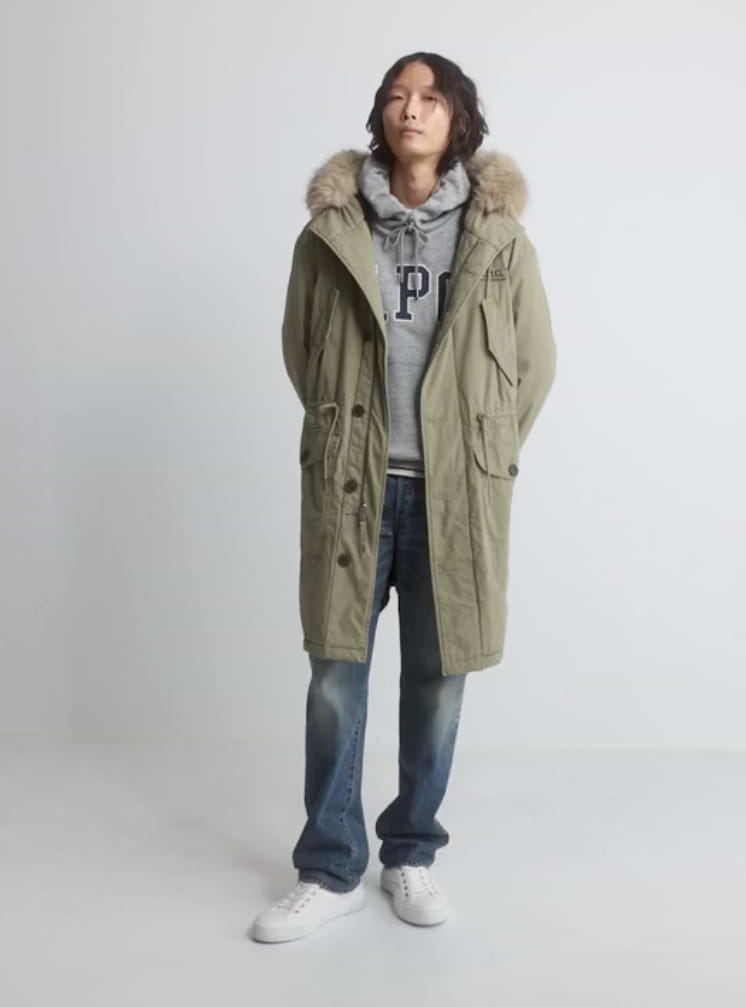 Gap × A.P.C. Oversized Sherpa-Lined Utility Parka | Gap