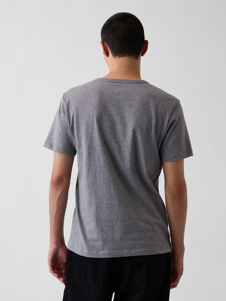 Image 3 of 5, Henley T-Shirt