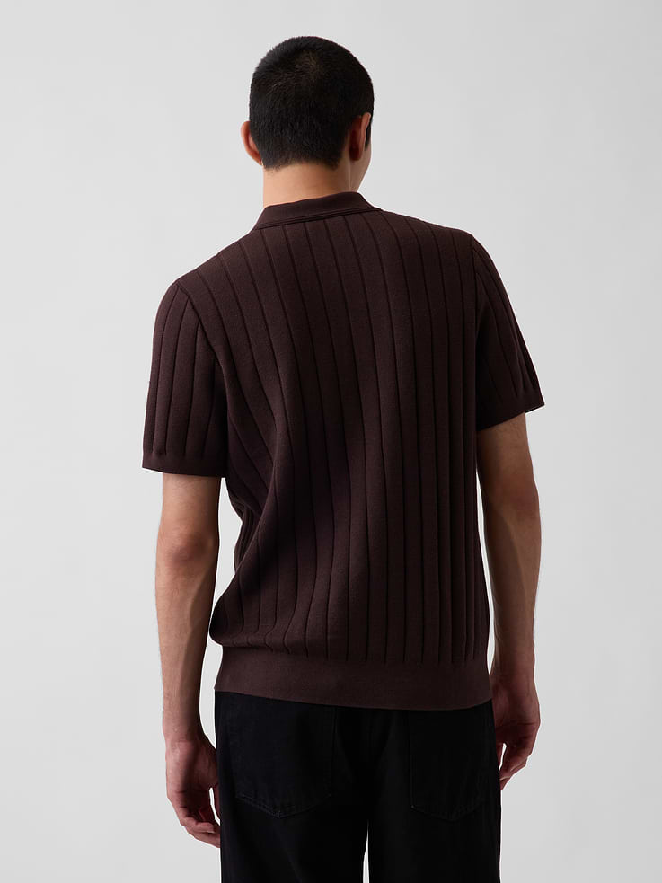 Image 3 of 5, Polo Sweater Shirt