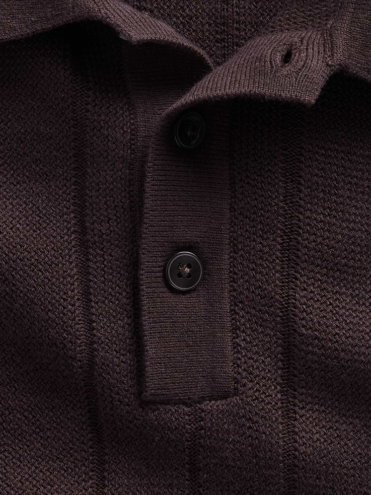 Image 4 of 5, Polo Sweater Shirt