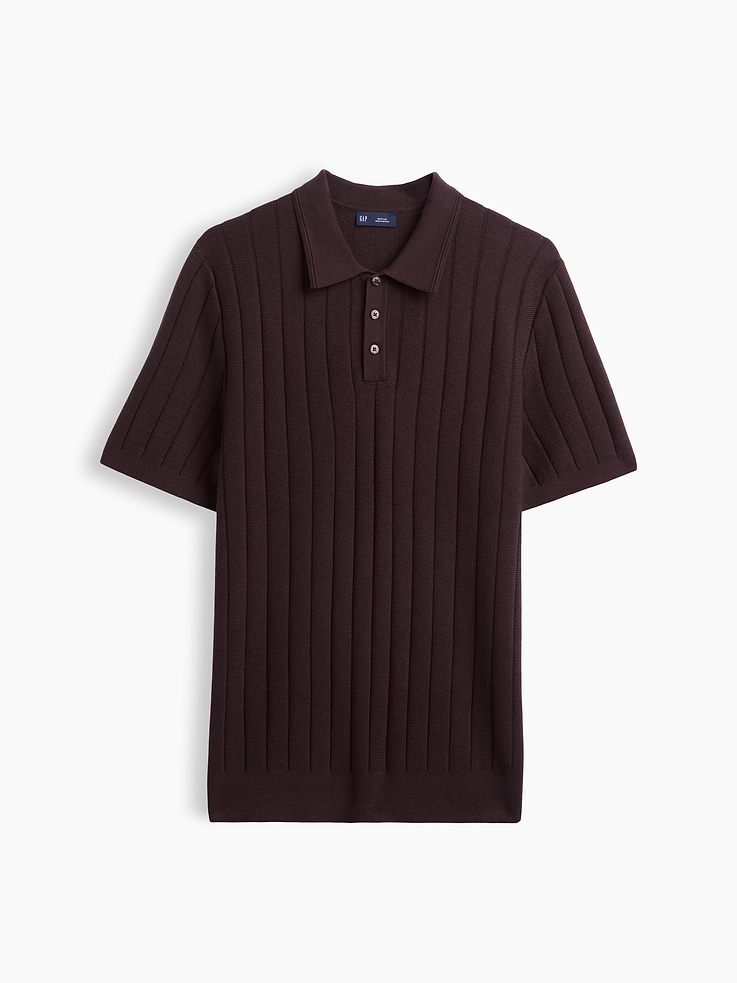 Image 5 of 5, Polo Sweater Shirt