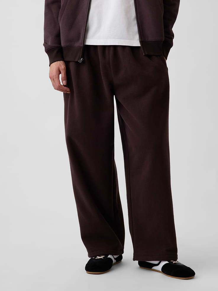 Image 2 de 6, Pantalon ballon en coton ouaté VintageDoux