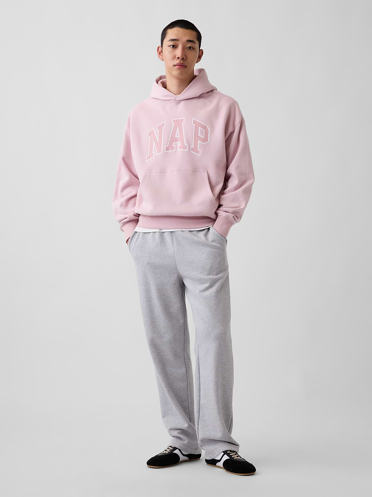 Image 2 of 3, Adult VintageSoft NAP Logo Hoodie