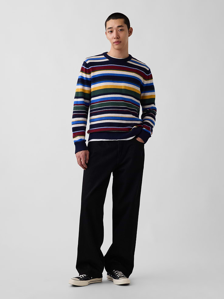Image 2 of 5, CashSoft Crew Sweater