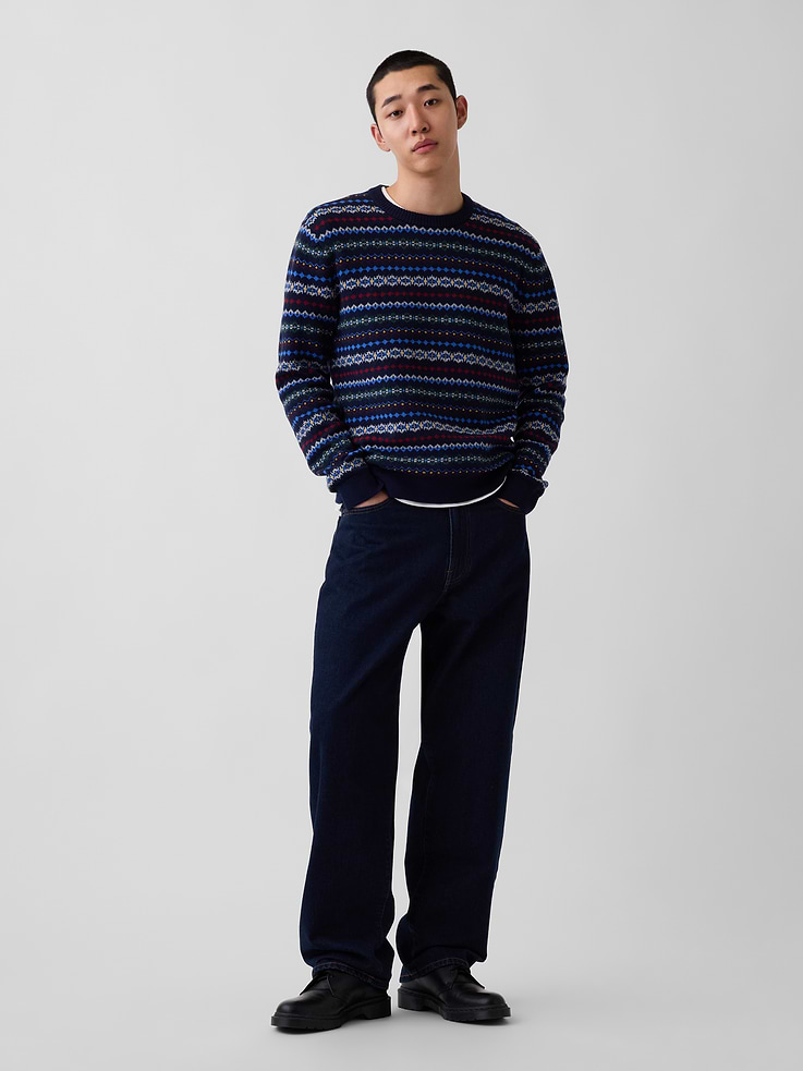 Image 2 of 5, CashSoft Crew Sweater