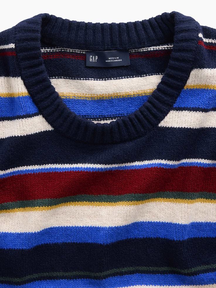 Image 4 of 5, CashSoft Crew Sweater
