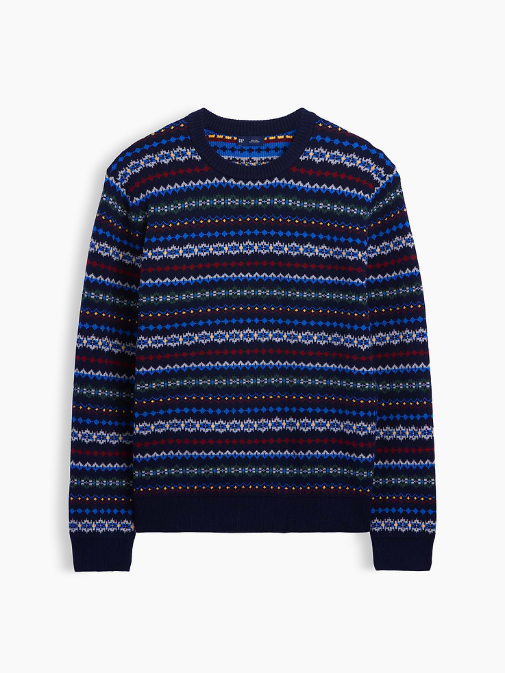 Image 5 of 5, CashSoft Crew Sweater