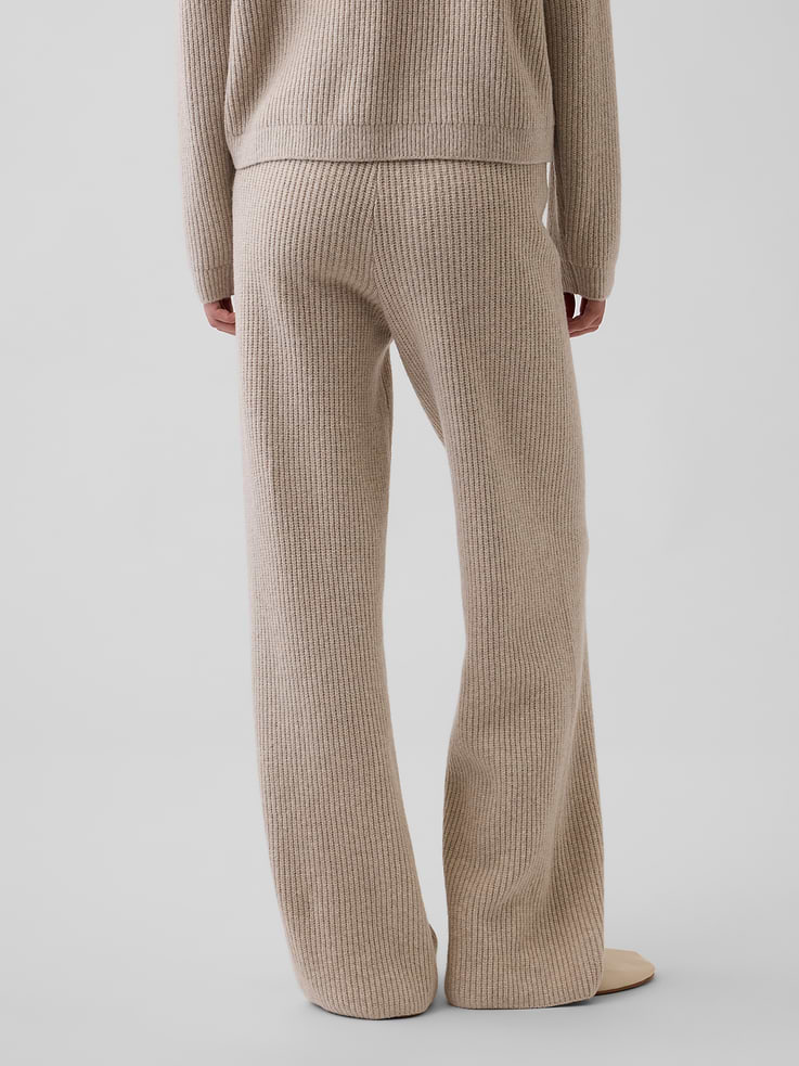 Image 4 of 6, CashSoft Loose Shaker Sweater Pants