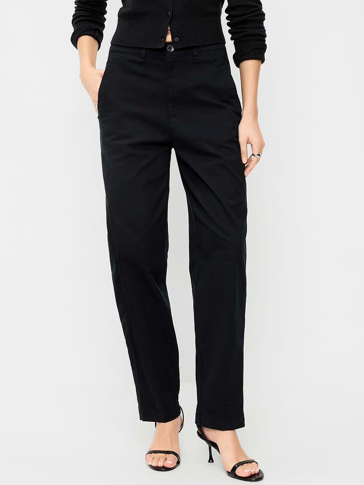 Image 2 of 10, High-Waisted OGC Chino Tapered Straight Pants