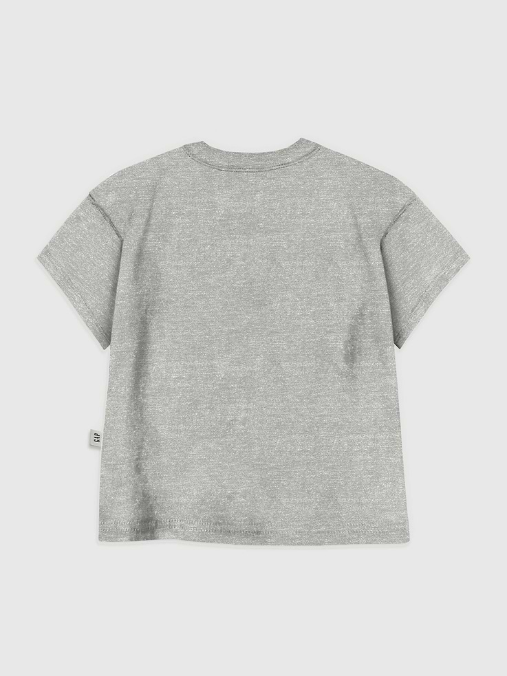 Image 2 of 3, Toddler Cute Ghost Grid Graphic T-Shirt
