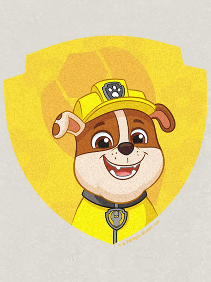 Image 3 of 3, Toddler PAW Patrol Rubble Shield Graphic T-Shirt
