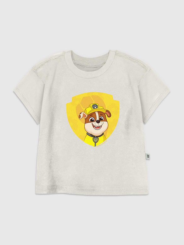 Toddler PAW Patrol Rubble Shield Graphic T-Shirt