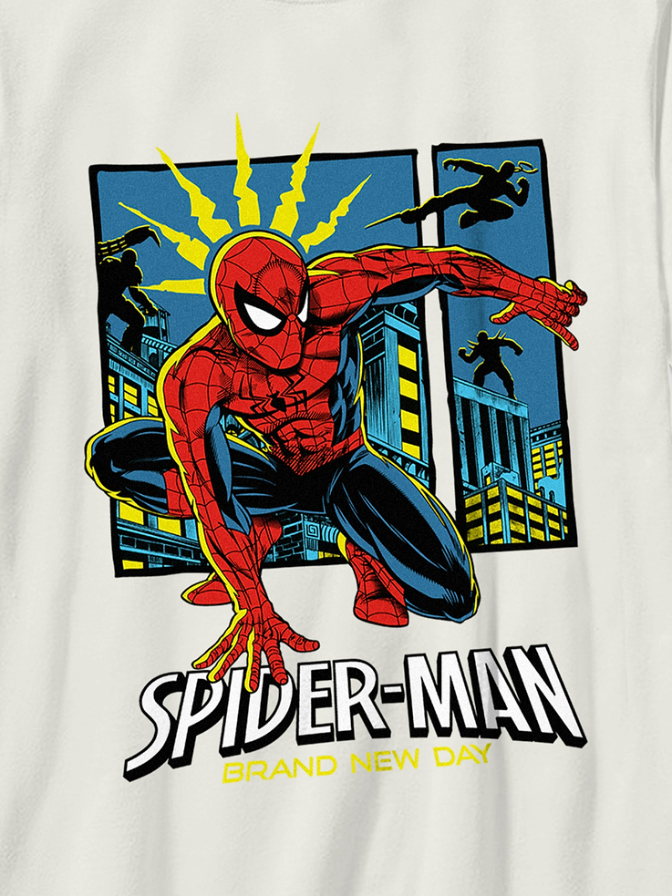 Image 3 of 3, Kids SpiderMan Brand New Day Spider Sense Graphic T-Shirt