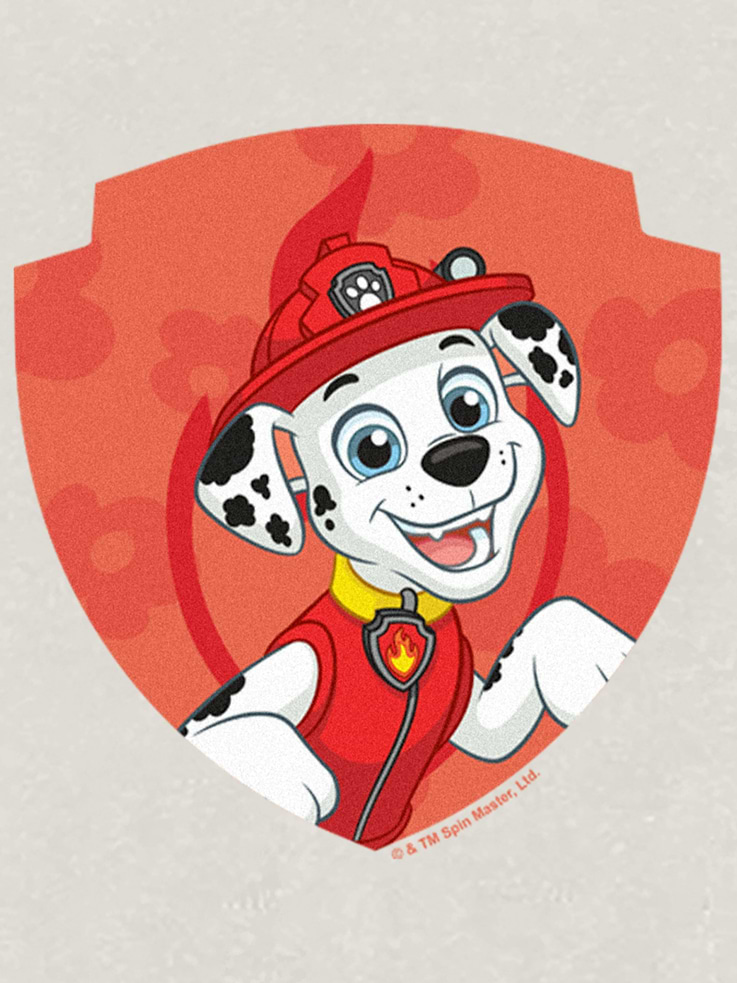 Image 3 of 3, Toddler PAW Patrol Marshall Shield Graphic T-Shirt