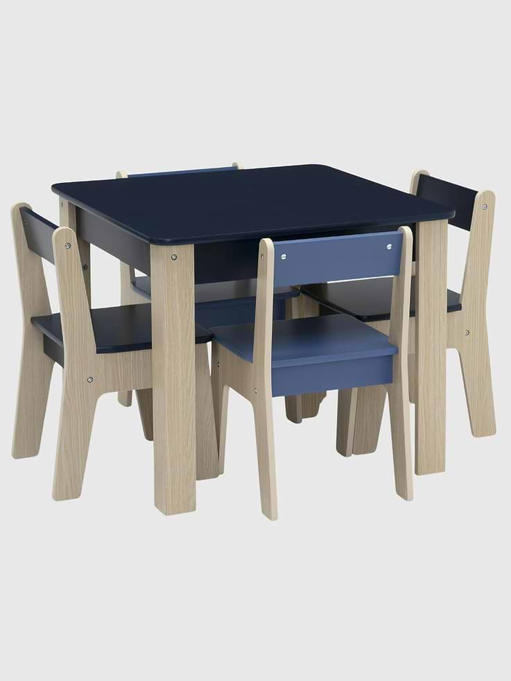 Image 3 of 4, Toddler Table and Chairs Set