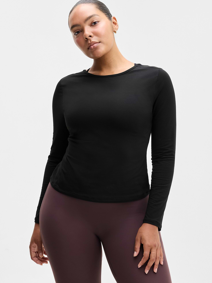 Image 1 of 5, FOR: Your workday commute and weekend travels, from meetings to meetups, FEEL: Premium-weight Stretch Cotton Blend offers breathable softness, FAVE: Infinitely versatile staple plays well with everything, every time, Product #1177551