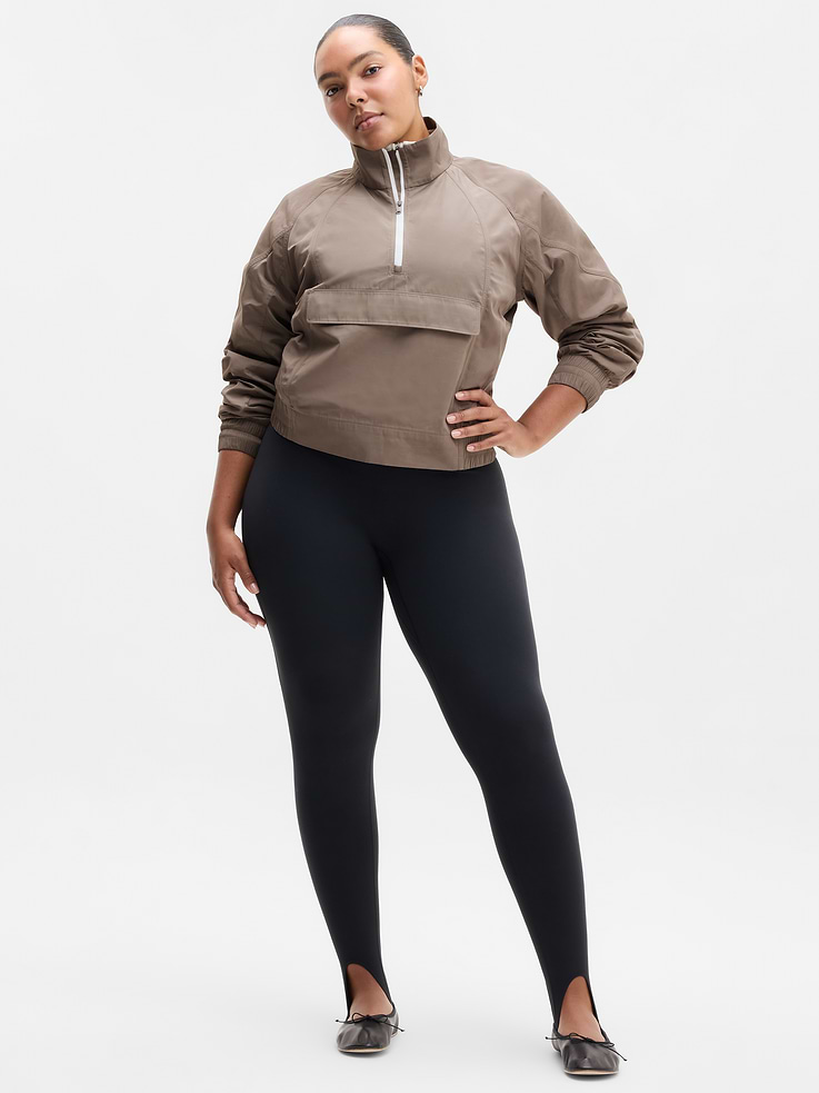 Image 4 of 6, Half Zip Windbreaker