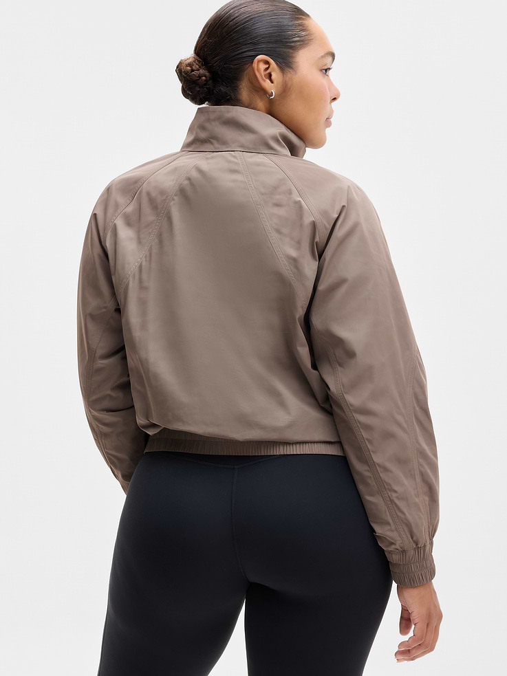 Image 5 of 6, Half Zip Windbreaker