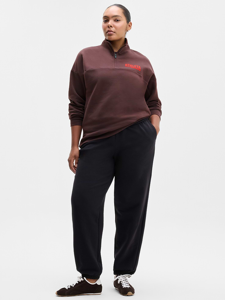 Image 4 of 5, Forever Fleece 1/4 Zip Graphic 001, App exclusive